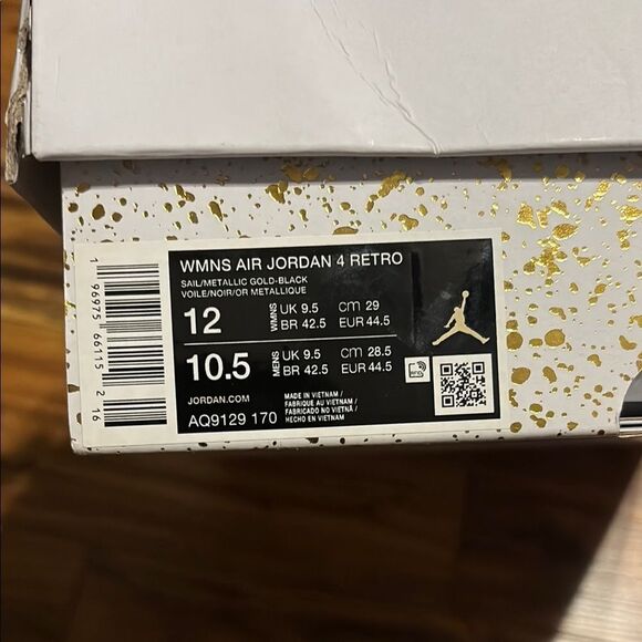 Air Jordan 4 Retro w/Box Unisex - Picture 6 of 6